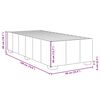 vidaXL Boxspring posteľ s matracom tmavosiv&aacute; 90x190 cm l&aacute;tka