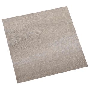 vidaXL Samo-lepiace podlahov&eacute; dosky Sivohned&aacute; 30,5 x 30,5 cm 20 ks PVC