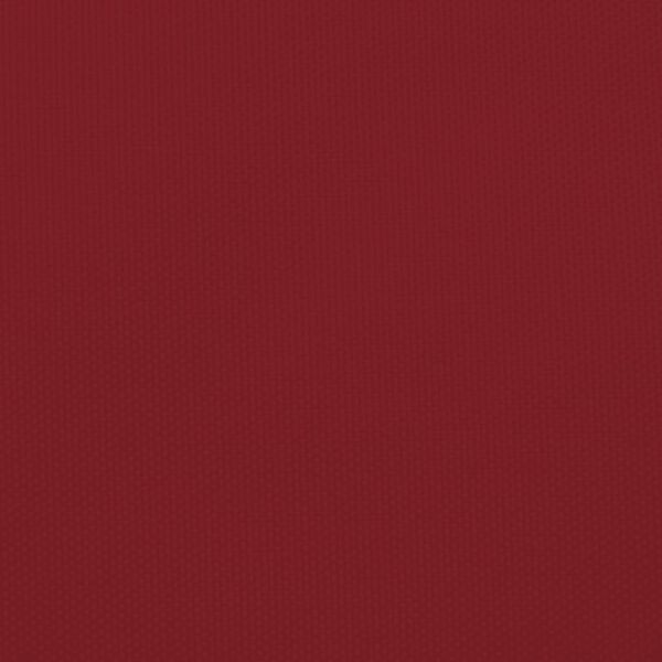 vidaXL Tieniaca plachta oxfordská látka štvorcová 3,6x3,6 m červená