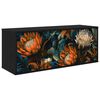 vidaXL N&aacute;stenn&yacute; TV kabinet LOCHEM 102 x 33 x 40 cm Čierny dub