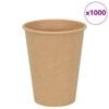vidaXL Papierov&eacute; &scaron;&aacute;lky na k&aacute;vu 1000 ks 12oz 300ml hned&aacute;