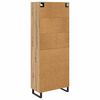 vidaXL Highboard so z&aacute;suvkou 2 pcs Remeseln&yacute; dub 69,5 x 34 x 180 cm