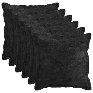 vidaXL Poťah na podložku 6 ks HOUTEN Antracitov&aacute; 30 x 30 cm