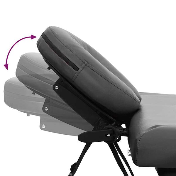 vidaXL Mas&aacute;žny st&ocirc;l so 4 z&oacute;nami, hlin&iacute;kov&yacute; r&aacute;m, antracitov&yacute; 186x68 cm