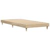 vidaXL Posteľn&yacute; r&aacute;m bez matraca dub sonoma 75x190 cm kompozitn&eacute; drevo
