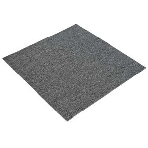 vidaXL Kobercov&aacute; dlaždica Stredn&aacute; &scaron;ed&aacute; 50 x 50 cm 36 ks PP a Bit&uacute;men