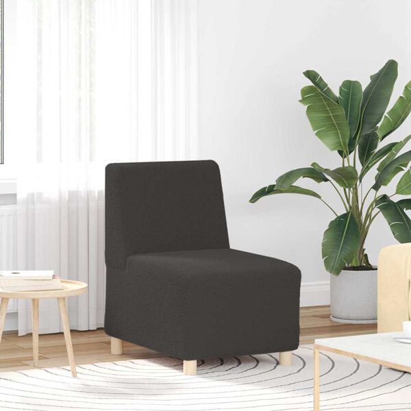 vidaXL Bezr&uacute;čkov&aacute; modul&aacute;rna sofa jednotka 2 pcs Tmavo &scaron;ed&aacute;