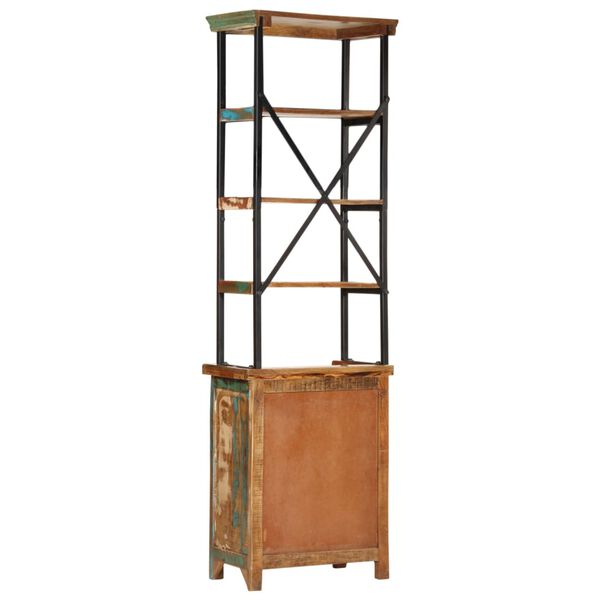 vidaXL Vysok&aacute; skrinka 55x30x180 cm recyklovan&yacute; mas&iacute;v