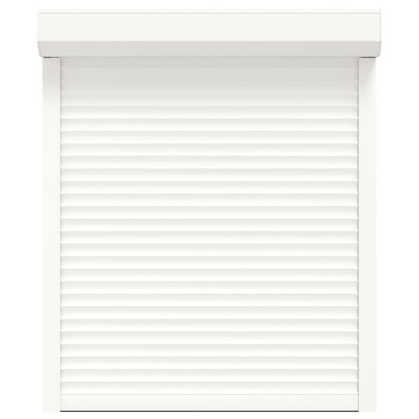 vidaXL Predokenn&aacute; roleta, hlin&iacute;k 100x130 cm, biela