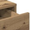 vidaXL Highboard dub artisan 40 x 41 x 135 cm Kompozitn&eacute; drevo