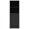 vidaXL Vysok&aacute; skrinka čierna 36x35,5x103,5 cm spracovan&eacute; drevo
