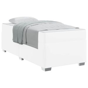 vidaXL R&aacute;m postele Biela 80 x 200 cm l&aacute;tka