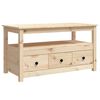 vidaXL Konferenčn&yacute; stol&iacute;k 102x49x55 cm borovicov&yacute; mas&iacute;v