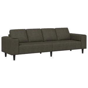 vidaXL Pohovka do ob&yacute;vačky Arm&aacute;dna zelen&aacute; 250 x 77 x 76 cm