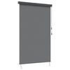 vidaXL Roleta Svetlosiv&aacute; 120 x 250 cm Textil a hlin&iacute;k