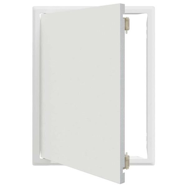 vidaXL Access Panel Biela 43,5 x 33 x 3 cm Oceľ
