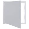 vidaXL Pr&iacute;stupov&eacute; dosky Biela 40 x 40 cm ABS plast