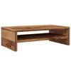 VidaXL Stojan na monitor Old Wood 42x24x13 cm Engineered Wood