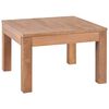 vidaXL Konferenčn&yacute; stol&iacute;k z teakov&eacute;ho dreva pr&iacute;rodn&yacute; vrch 60x60x40 cm