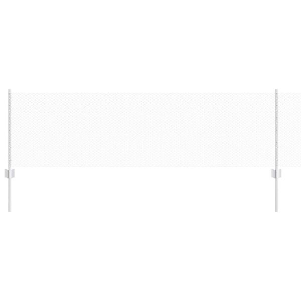 vidaXL Plot a stĺp Strieborná 0,6 x 50 m Oceľ