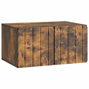 vidaXL N&aacute;stenn&aacute; TV skrinka N&aacute;stenn&yacute; Dymov&yacute; dub 59,5 x 41 x 30 cm