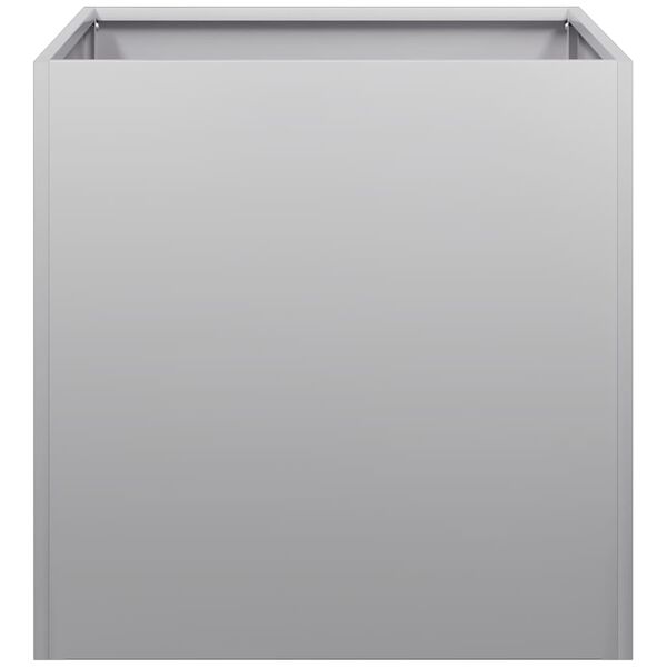 VidaXL kvetináč 40x40x40 cm Pozinkovaná oceľ