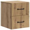 vidaXL N&aacute;stenn&aacute; nočn&aacute; skrinka N&aacute;stenn&yacute; Dub artisan 34,5 x 33 x 40 cm