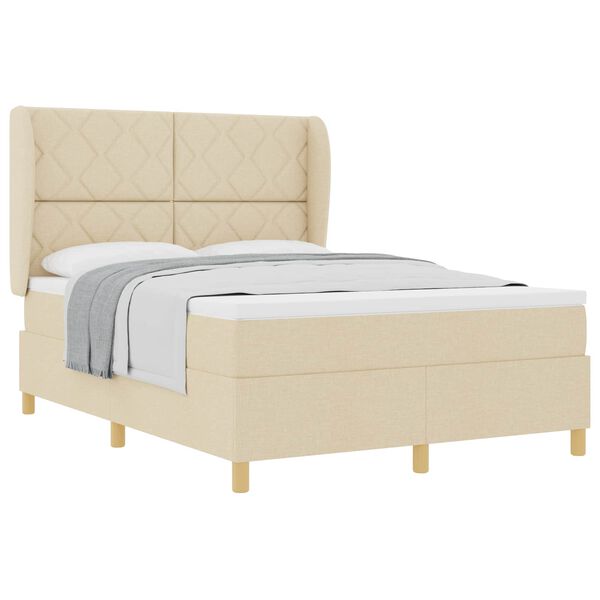 vidaXL Boxspring posteľ s matracom tmavo&scaron;ed&aacute; 90x190 cm Kr&eacute;mov&aacute; l&aacute;tka