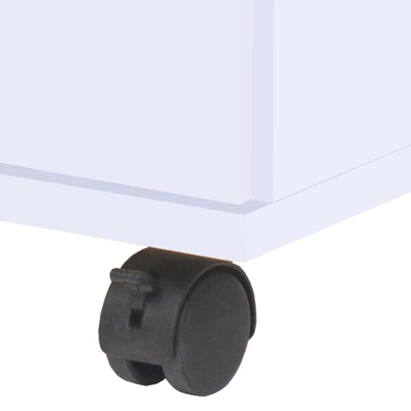 vidaXL Skrinka so z&aacute;suvkami 33x45x60 cm, biela