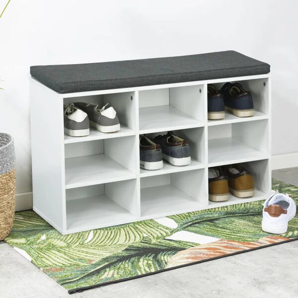 HI Skrinka na top&aacute;nky s vank&uacute;&scaron;om 84,5x29x48 cm biela