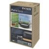 INTEX Kryt pre v&iacute;rivku Tmavosiv&aacute; 180 x 180 cm PVC