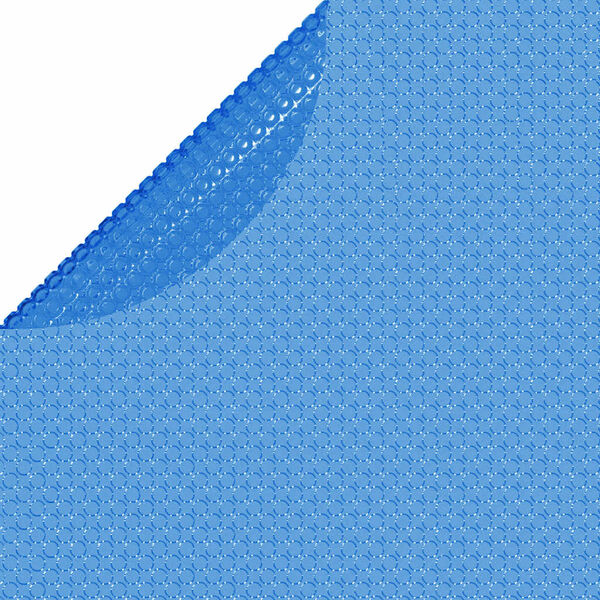 vidaXL Bazénová plachta, modrá 417 cm, PE