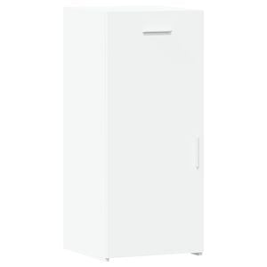 vidaXL Komoda biela 40x42,5x93 cm kompozitn&eacute; drevo