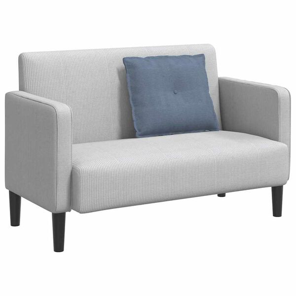 vidaXL Podu&scaron;ka na chrb&aacute;t Modr&aacute; 60 x 50 cm Kord&uacute;rov&aacute; tkanina