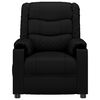 vidaXL Mas&aacute;žne kreslo, čierne, umel&aacute; koža