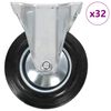 vidaXL Pevn&eacute; kolieska 32 ks, 160 mm