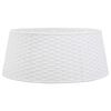 vidaXL Spodn&yacute; kryt na vianočn&yacute; stromček biely &Oslash;56x23 cm plast