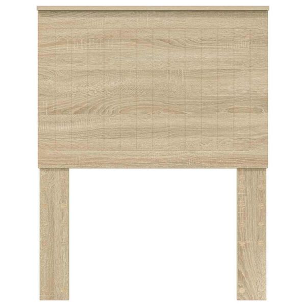 vidaXL Zadn&eacute; čelo s čelnou doskou Sonoma dub 75 cm Kompozitn&eacute; drevo