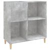 vidaXL Skrinka na platne bet&oacute;novosiv&aacute; 84,5x38x89 cm kompozitn&eacute; drevo