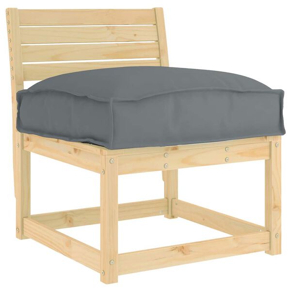 vidaXL Podložka Antracit 60 x 40 x 8 cm Oxfordsk&aacute; l&aacute;tka