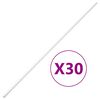 vidaXL K&aacute;blov&yacute; rozvod 20x10 mm 30 m PVC
