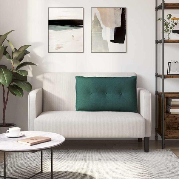 vidaXL Podu&scaron;ka na chrb&aacute;t Tmavozelen&aacute; 80 x 19 x 50 cm l&aacute;tka