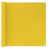 vidaXL Balk&oacute;nov&aacute; mark&iacute;za žlt&aacute; 90x300 cm HDPE