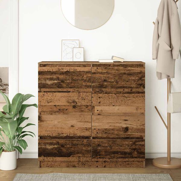 VidaXL Pr&iacute;born&iacute;k Old Wood 100x35x99 cm Engineered Wood