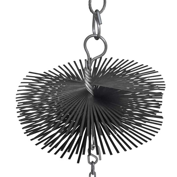 Okr&uacute;hla kefa na vymetanie kom&iacute;na s priemerom 20 cm