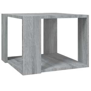vidaXL Konferenčn&yacute; stol&iacute;k siv&yacute; dub sonoma 40x40x30 cm spracovan&eacute; drevo