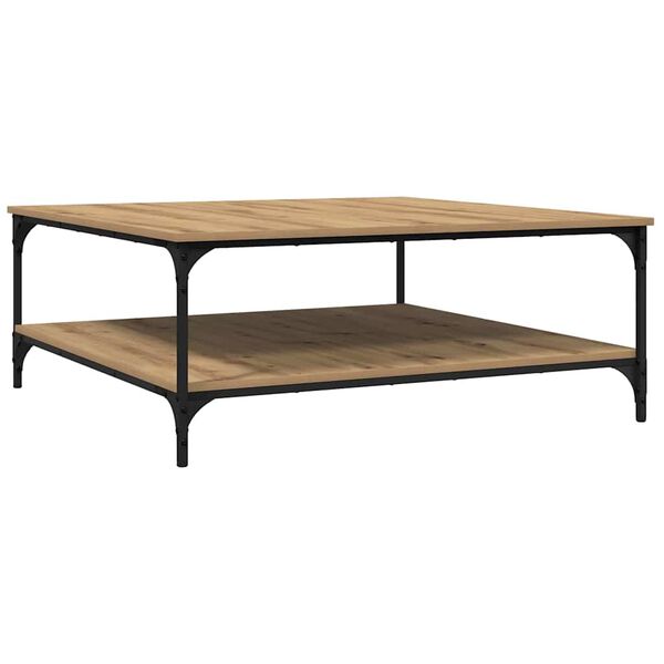 vidaXL Konferenčn&yacute; stol&iacute;k dub artisan 100 x 100 x 40 cm