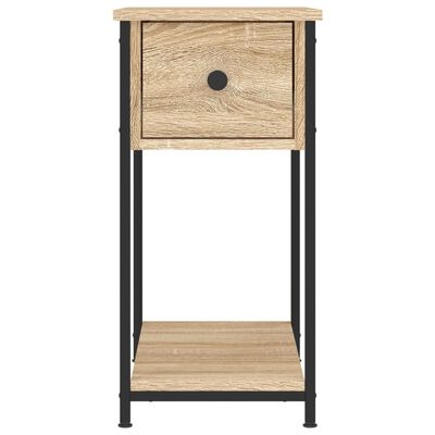 vidaXL Nočný stolík dub sonoma 30x60x60 cm kompozitné drevo