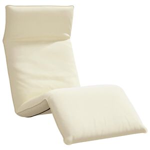vidaXL Skladacie ležadlo kr&eacute;mov&eacute; 175x54x8,5 cm oxfordsk&aacute; l&aacute;tka