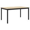 vidaXL Jed&aacute;lensk&eacute; stoly 150 x 90 x 75 cm Kompozitn&eacute; drevo Dub sonoma
